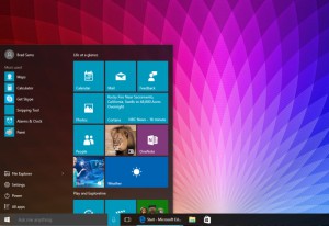 Start Menu di Windows 10