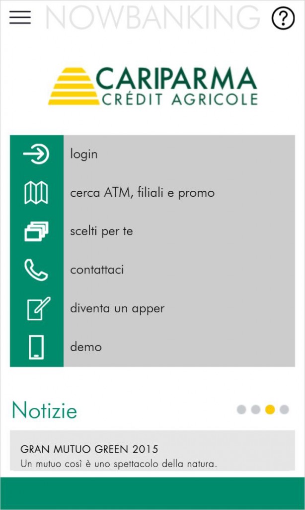 Accesso internet banking credit agricole