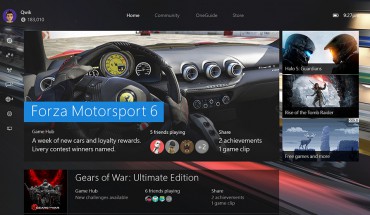 Xbox One, avviata la distribuzione degli inviti per ottenere la nuova Dashboard basata su Windows 10 (in versione Preview)