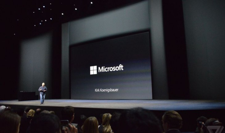 Alcune considerazioni sulla presenza di Microsoft al Keynote Apple