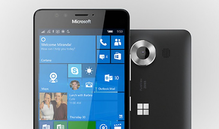 Microsoft Lumia 950 a 449 Euro (NoBrand e Garanzia Italia)
