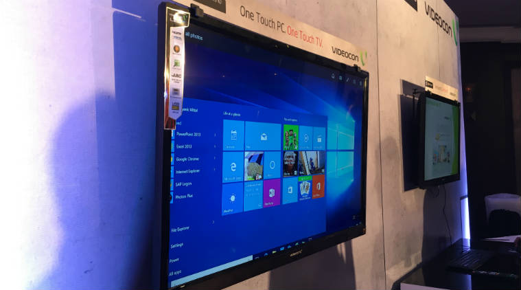 Videocon TV con Windows 10
