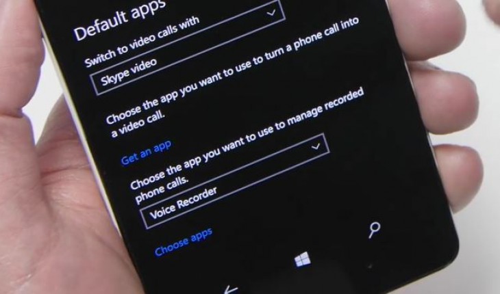 Lumia 950 e la funzione di registrazione delle chiamate (video)