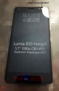 presunto Lumia 850
