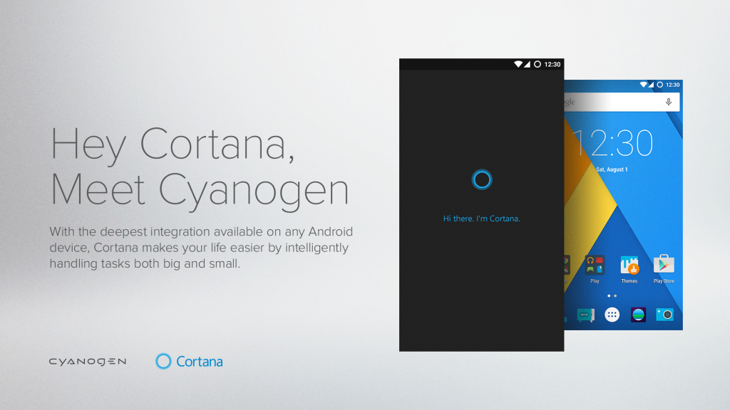 Cortana per Cyanogen OS