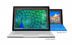 Surface Pro 4 e Surface Book