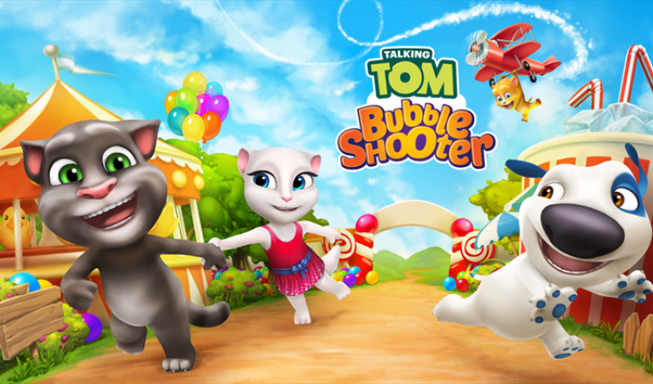 Talking Tom Bubble Shooter, un nuovo divertente gioco per bambini (e non solo) di Outfit7 arriva sui device Windows