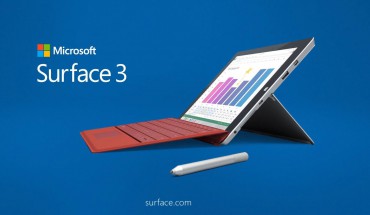 Offerta Microsoft Store: Surface 3 da 64 GB a 499 Euro