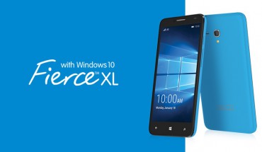Alcatel OneTouch presenta Fierce XL, smartphone con Windows 10 Mobile per il mercato USA