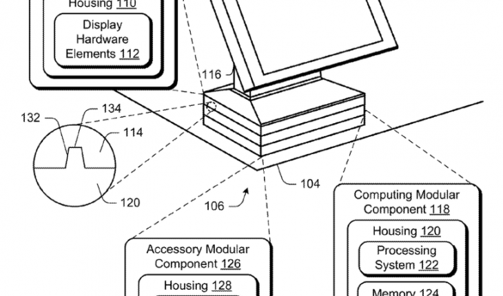 Microsoft brevetta il concept di un computer modulare