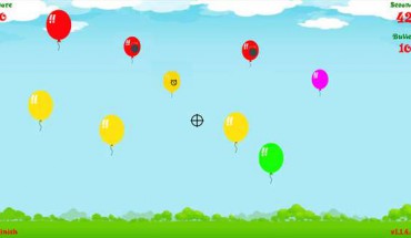 CrazyBalloon, punta e spara ai palloncini usando il tuo Microsoft Band come controller wireless