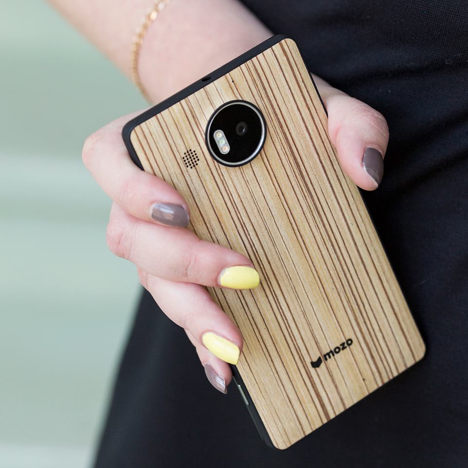 Cover in legno Lumia 950 e 950 XL