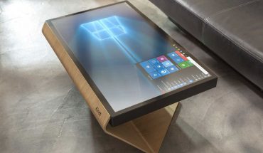 La Table Kineti, come ti trasformo il tavolino del salotto in un PC Windows con schermo touch