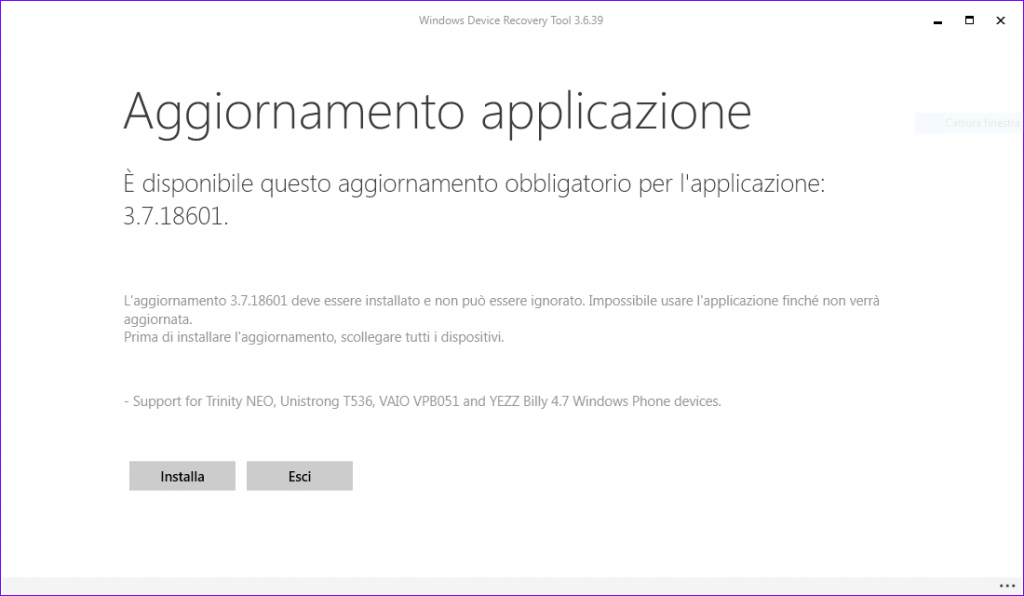 Windows Device Recovery Tool