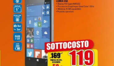 Lumia 650 SottoCosto