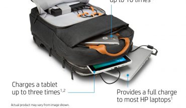 HP annuncia Powerup Backpack, lo zaino che ricarica smartphone, tablet e laptop