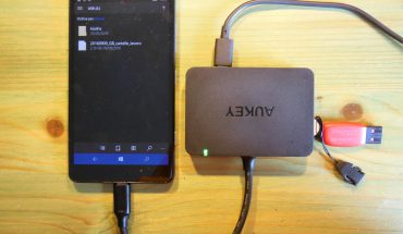 Mini Review dell’Hub AUKEY (CB-C26) con 4 USB 3.0, 1 USB-C e 1 HDMI per Continuum e non solo