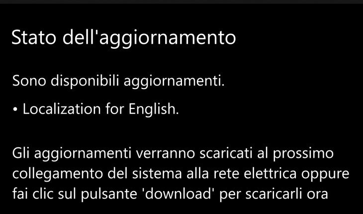 Microsoft rilascia l’update “Localization for English” per gli insider del Fast Ring, non installatelo!