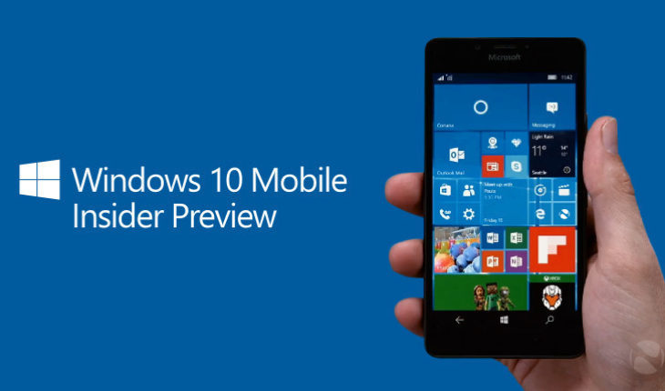 Per gli utenti insider di Windows 10 Mobile è stata rilasciata la Build Preview 15254.16 (via Fast Ring)