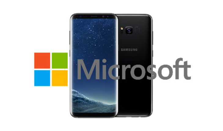 Microsoft commercializzerà  una versione personalizzata del nuovo Samsung Galaxy S8