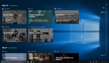 Windows Timeline, vediamo più in dettaglio cosa offrirà agli utenti Windows 10, e non solo! (video)