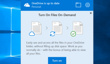 La funzione “OneDrive Files On-Demand” è ora disponibile per gli utenti insider