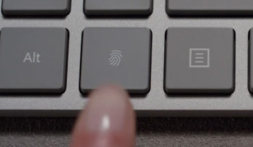 Modern Keyboard with Fingerprint ID