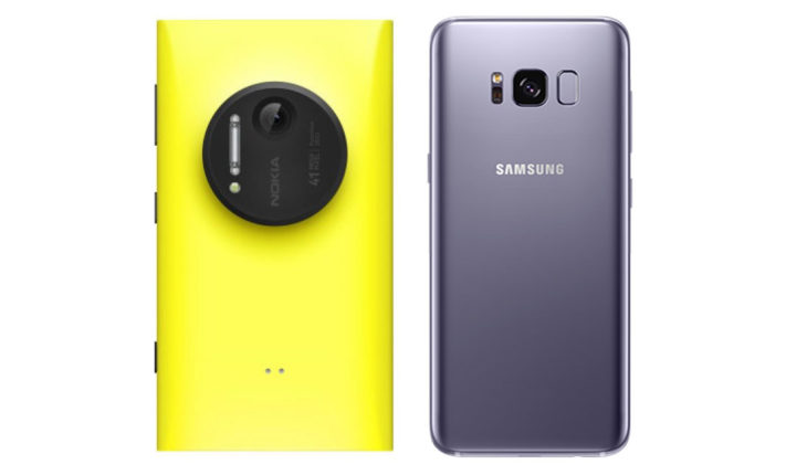 Nokia Lumia 1020 vs Samsung Galaxy S8