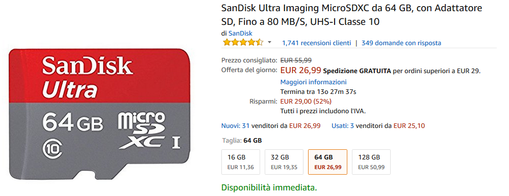 Micro SD SanDisk