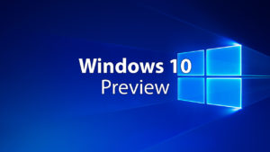 Windows 10 Preview