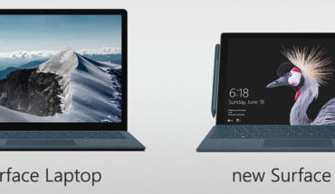 Surface Laptop e Surface Pro 2017