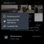 Feed - Continua sul PC