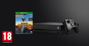 Xbox One X con Playerunknown's Battlegrounds 