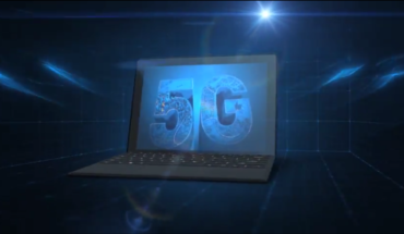 Concept di PC con modem 5G Intel