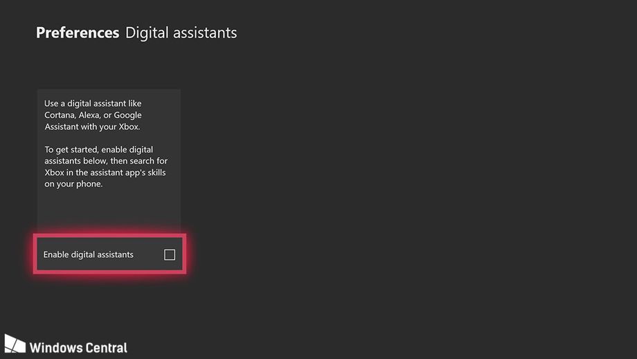 Xbox - Impostazione di Cortana, Google Assistant e Alexa
