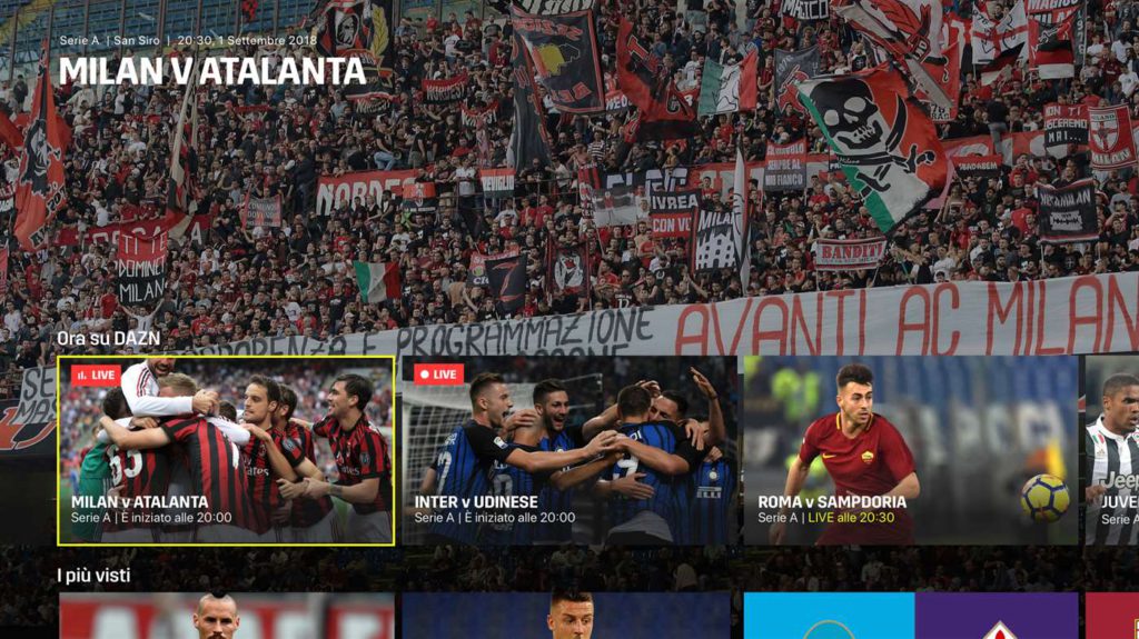 L App Ufficiale Dazn Arriva Su Xbox One E Surface Hub Windowsteca Blog