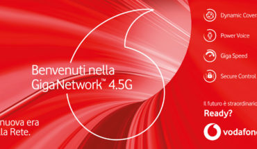 Vodafone lancia la Giga Network 4.5G e la tariffa Unlimited RED+ con GB, Minuti e SMS illimitati