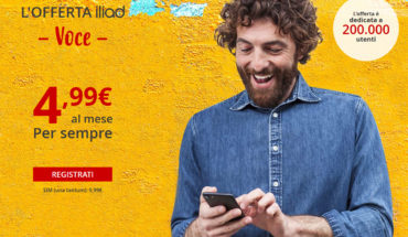 Iliad Voce è la nuova tariffa a 4,99 Euro pensata per chi usa il telefono solo per chiamate e SMS