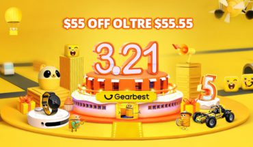 GearBest celebra il suo 5° anniversario con Super Sconti, Offerte Imperdibili e Coupon