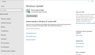 Windows 10 - May 2019 Update