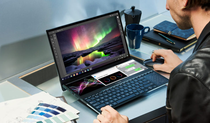 ZenBook Pro Duo è il nuovo notebook di ASUS con doppio schermo (ScreenPad Plus)