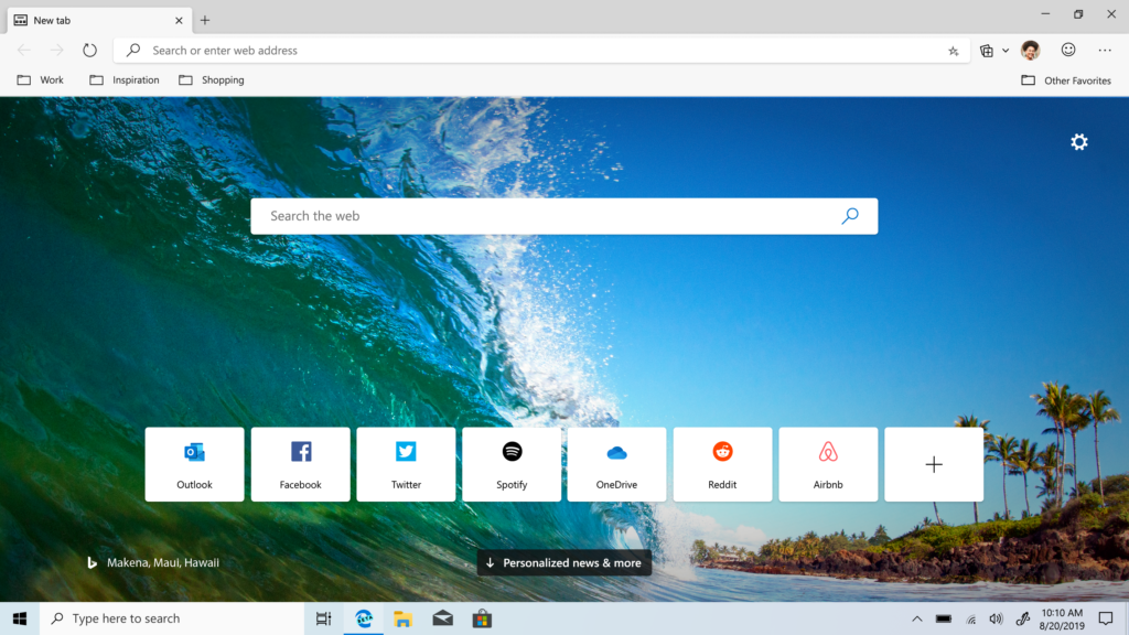 La Prima Versione Beta Di Microsoft Edge Basato Su Chromium è