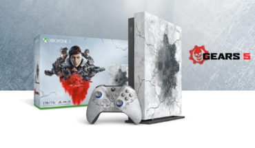 Microsoft lancia Xbox One X 1 TB Gears 5, con serigrafia del Crimson Omen sulla scocca