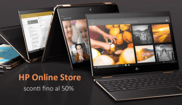 Su HP Online Store fioccano i saldi: PC Desktop, notebook, monitor e stampanti scontati fino al 50%