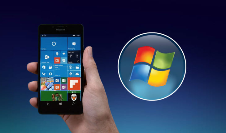 Windows 10 Mobile e Windows 7