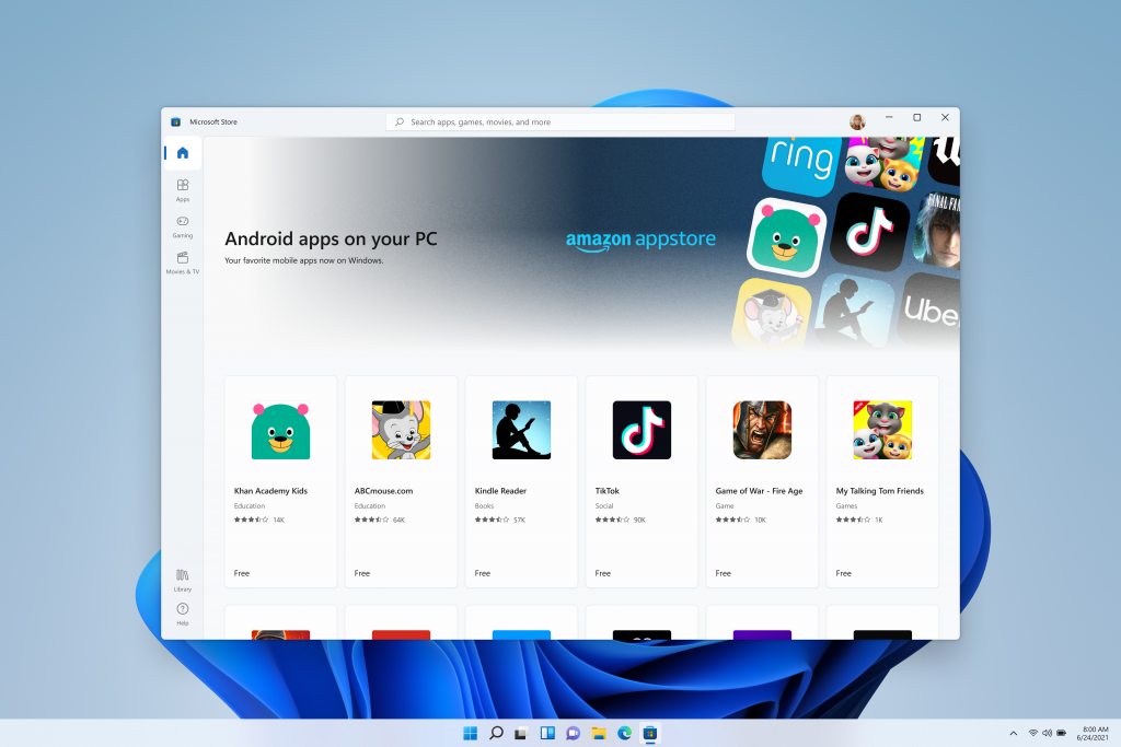 Android App su Windows 11