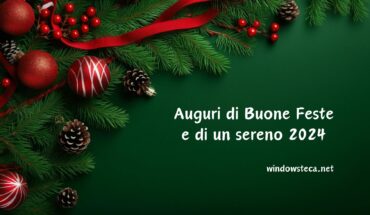 Tanti auguri di Buone Feste e di un sereno 2024